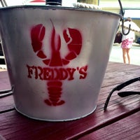 Снимок сделан в Freddy&amp;#39;s Lobster &amp;amp; Clams пользователем Amber A. 6/5/2013