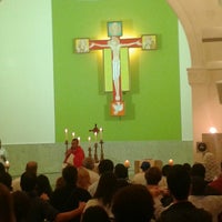 Photo taken at Igreja Santo Antônio do Caxingui by Marcelo R. on 4/16/2013