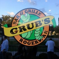 Photo taken at Grub&amp;#39;s Bar &amp;amp; Grille Rogers by Sarah S. on 6/29/2013