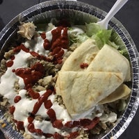 Photo taken at The Halal Guys by Bharat C. on 8/28/2017