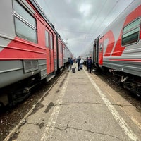 Photo taken at Ж/Д вокзал Рязань-2 by Evgeny B. on 11/5/2021