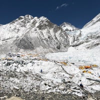 Photo taken at Mount Everest Base Camp by Elsie T. on 5/10/2018