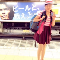 Photo taken at Aoyama-itchome Station by Zhiwen Y. on 4/27/2015