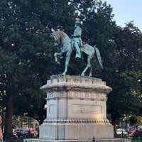 Photo taken at Maj. Gen. James B. McPherson Statue by Zhiwen Y. on 9/5/2018