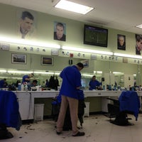 Photo taken at Twins Barber Shop by Ari S. on 3/25/2013