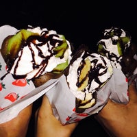 Photo taken at Bubble Waffle by Алик Г. on 5/15/2015
