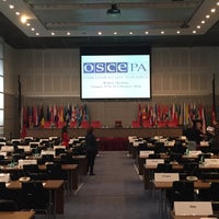 Photo taken at Hofburg OSCE by Марина К. on 2/25/2016