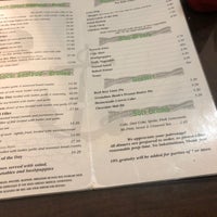 Schooners menu outlet