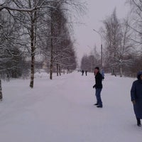 Photo taken at Бульвар Юности by Alexey B. on 12/9/2012