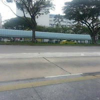 Photo taken at Bus Stop 75231 (Opp Temasek Polytechnic) by Joon Kiat O. on 1/28/2013