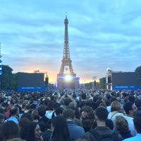 Photo taken at Muse - Concert Évènement à la Tour Eiffel by D&amp;amp;S E. on 7/2/2016