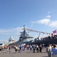 Photo taken at Международный Военно-Морской Салонон (IMDS 2013) by Dm G. on 7/6/2013