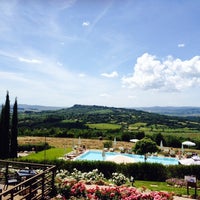 Photo taken at Saturnia Tuscany Hotel by Giacomo B. on 5/28/2014