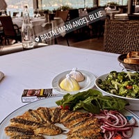 Photo taken at Angel Blue Balık Restaurant by Ayhan on 10/31/2023