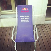 Photo taken at Red Bull HQ by Loic B. on 4/12/2013