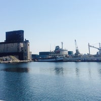 Photo taken at Red Hook Grain Terminal by D P. on 8/15/2015