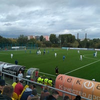 Photo taken at Стадион РЦОП по футболу БГУ by Скай В. on 9/22/2019