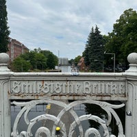 Photo taken at Schlesische Brücke by Captain P. on 6/6/2023