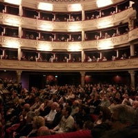 Photo taken at Teatro dell&#39;Archivolto by ANDREA M. on 4/29/2014