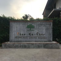 Photo taken at Chaw-Ka-Cher Tropicana Lanta Resort by nneale on 3/14/2018