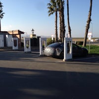 Photo taken at Tesla Supercharger by Thomas W. on 11/24/2013