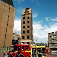 Photo taken at Lambeth Fire Station by Siân T. on 6/25/2016