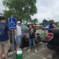 Photo taken at Indianapolis Motor Speedway South Vista Stand by Nicole A. on 5/9/2015