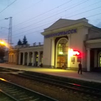 Photo taken at Ж/Д станция Невинномысская by Sergei Z. on 7/4/2017