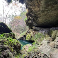 Photo taken at Westcave Outdoor Discovery Center by Pete C. on 11/21/2021