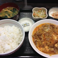 Photo taken at なか卯 代々木二丁目店 by namicky on 4/17/2013