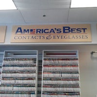 Photo taken at America&amp;#39;s Best Contacts &amp;amp; Eyeglasses by Randy J. on 12/23/2012