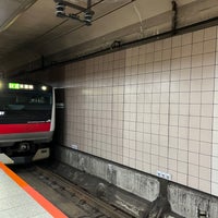 Photo taken at Keiyo Underground Platforms 3-4 by メビウス @. on 10/10/2021