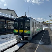 Photo taken at Niseko Station by メビウス @. on 3/16/2024