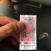 Photo taken at Автобус №62 by Aleksandr C. on 7/14/2018