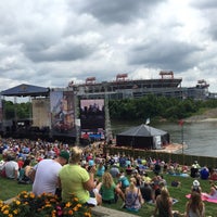 Photo taken at Chevrolet Riverfront Stage by Keith Y. on 6/12/2015