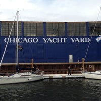 Photo taken at Chicago Yacht Yard by Steph M. on 10/17/2012
