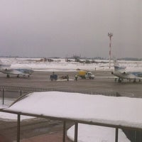 Photo taken at Ostafyevo International Airport (OSF) by Tatiana M. on 12/6/2012