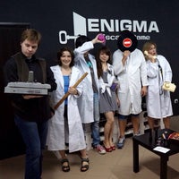 Photo taken at Enigma Escape Game | квест кімнати у Львові by Enigma Escape Game | к. on 6/13/2015