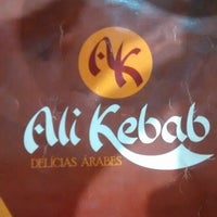 Photo taken at Ali Kebab Comida Árabe by Diogo G. on 1/1/2016