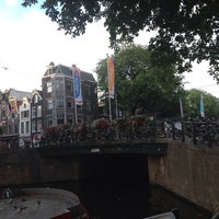 Photo taken at Tramhalte Prinsengracht (Utrechtsestraat) by Marra G. on 8/3/2014
