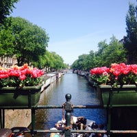 Photo taken at Tramhalte Prinsengracht (Utrechtsestraat) by Marra G. on 5/15/2014
