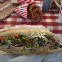 Photo taken at Portillo&amp;#39;s by Nick A. on 3/29/2018