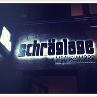 Photo taken at Schräglage Meals &amp;amp; More by Yannick S. on 4/30/2011