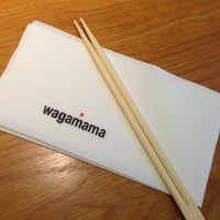 Photo taken at wagamama by Dave Y. on 12/2/2012
