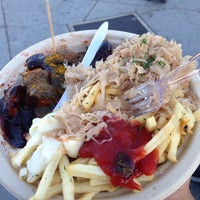 Photo taken at The No. 1 Currywurst Truck of Los Angeles by M C. on 7/4/2014
