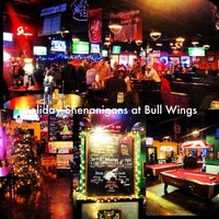 Photo taken at Bull Wings Grill &amp; Bar by Bull W. on 12/24/2012