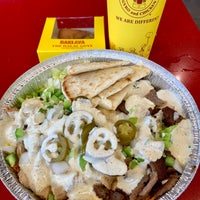 Photo taken at The Halal Guys by Steven B. on 7/22/2019
