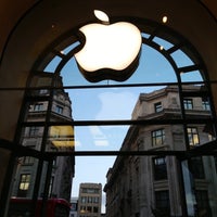 Photo taken at Apple Regent Street by Denis K. on 5/1/2013
