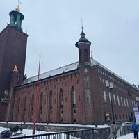 Photo taken at Stockholm City Hall by 模糊 on 1/14/2024