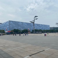 Photo taken at National Aquatic Center (Water Cube) by 模糊 on 5/30/2023